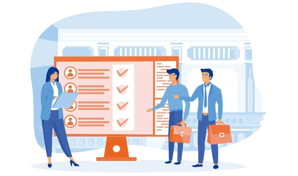 personnel screening online service platform business recruitment empolyee control