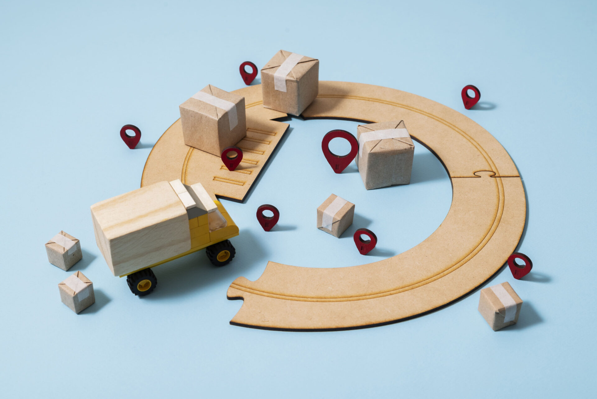 still life supply chain representation